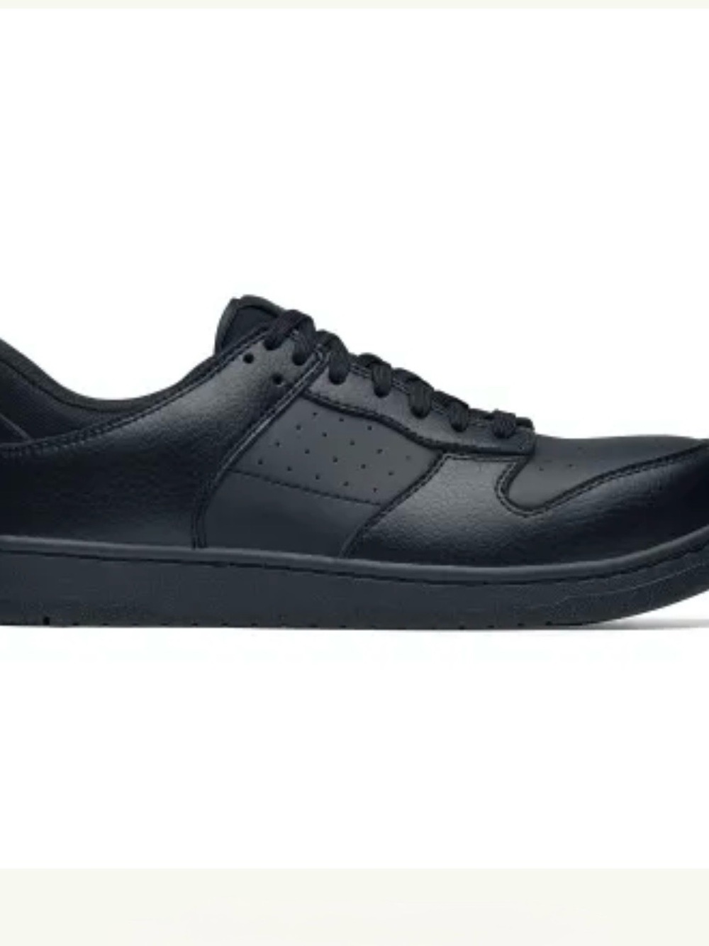 Shoes For Crews Men's Black Low-Top Slip-Resistant Sneaker